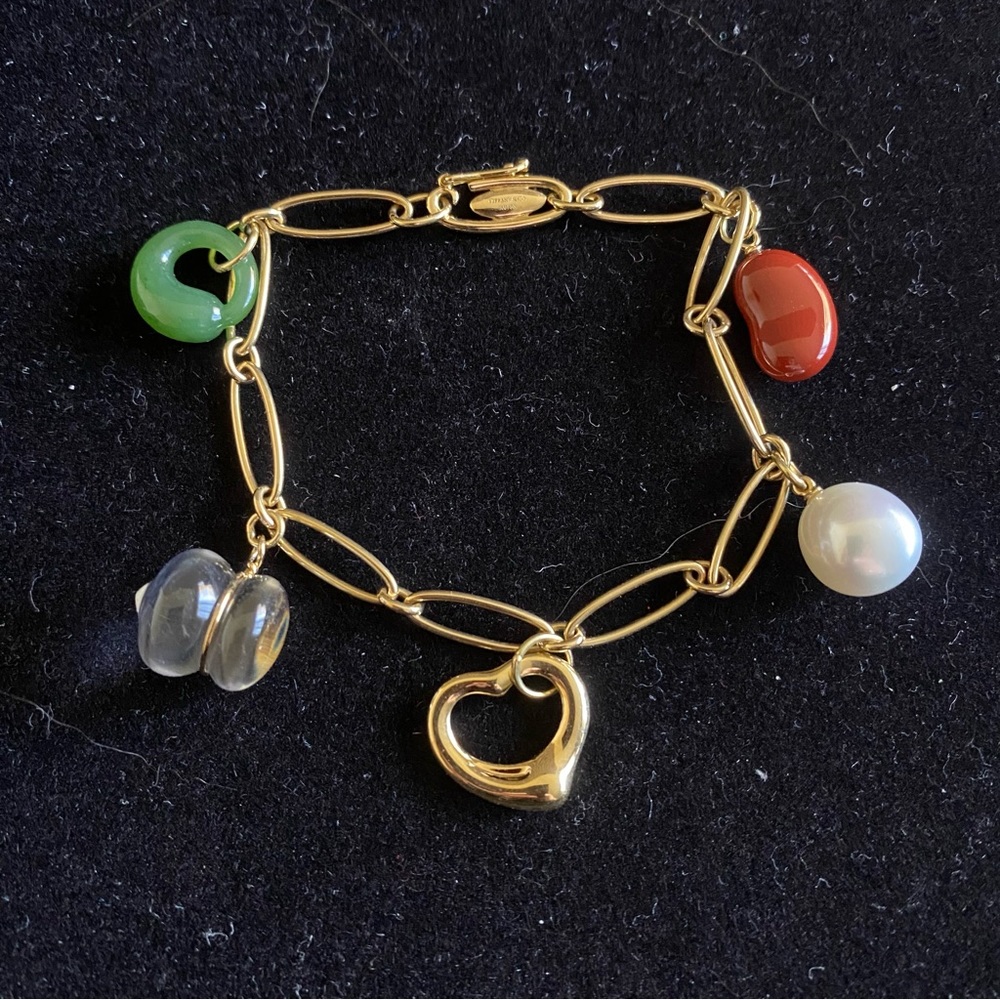 Tiffany & Co. Elsa Peretti Charm Bracelet